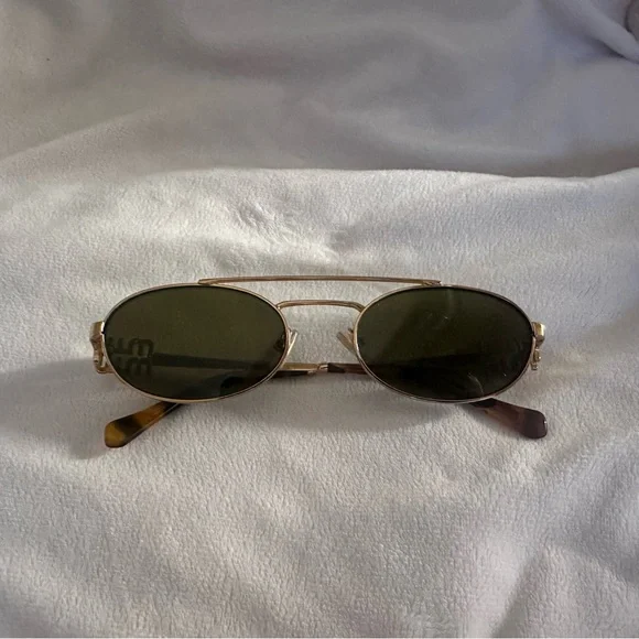 Miu Miu Oval Sunglasses - Picture 3 of 6